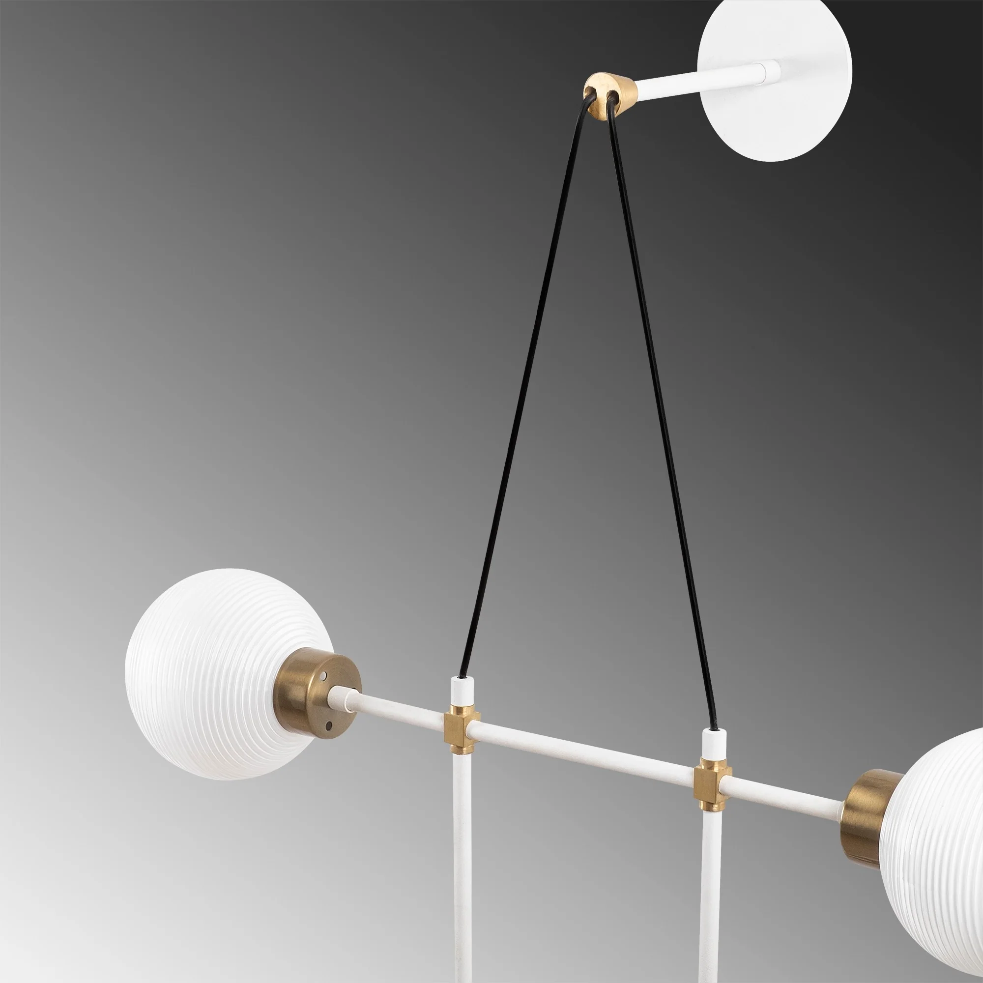 Aplique De Pared, Metal , Vintage blanco, 78x15x65, Casquillo E 27 Max 40 W - Image 4