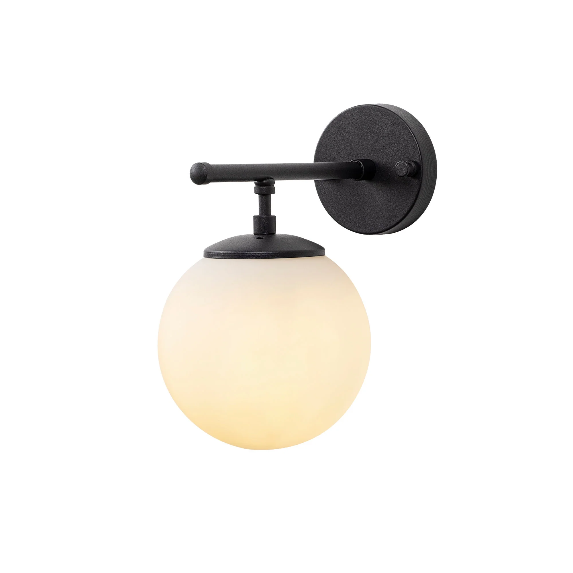 Aplique De Pared Pantalla Blanca, Metal , Negro, 15x24x24, Casquillo E14 Max 40 W - Image 3
