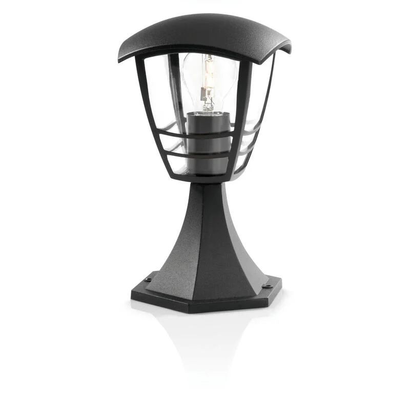 Aplique Exterior Sobremuro1x60w Negro Mod. Creek Philips - Image 2