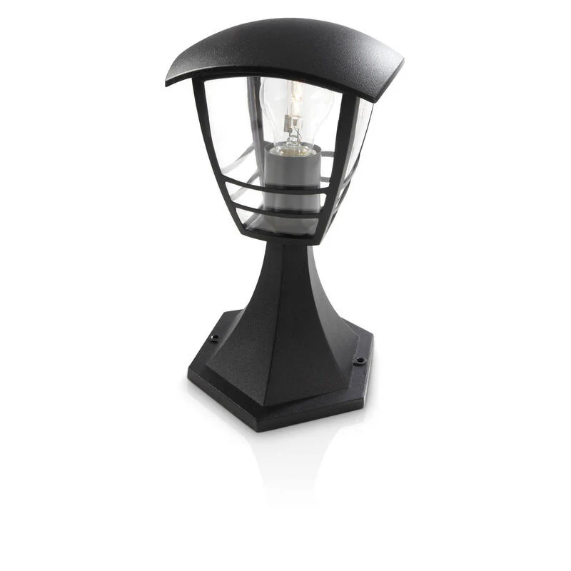 Aplique Exterior Sobremuro1x60w Negro Mod. Creek Philips - Image 3