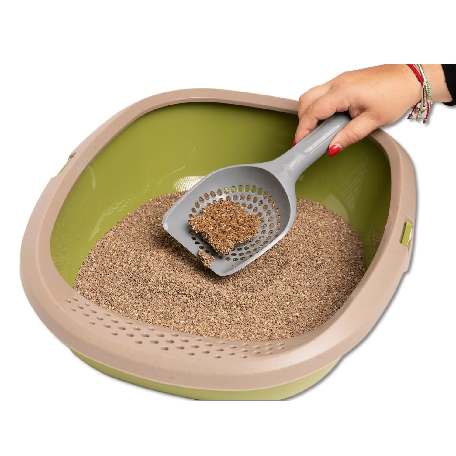 Arena Aglomerante Para Gato Wuapu Natursand Aroma Primavera, Envase De 10kg - Image 3
