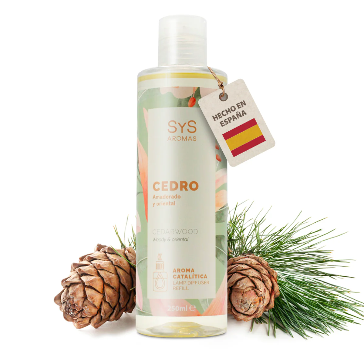 Aroma Lámpara Catalítica Cedro 250 ml | Fragancia Amaderada y Elegante | Eliminación de Olores | Ambiente Duradero - Image 2