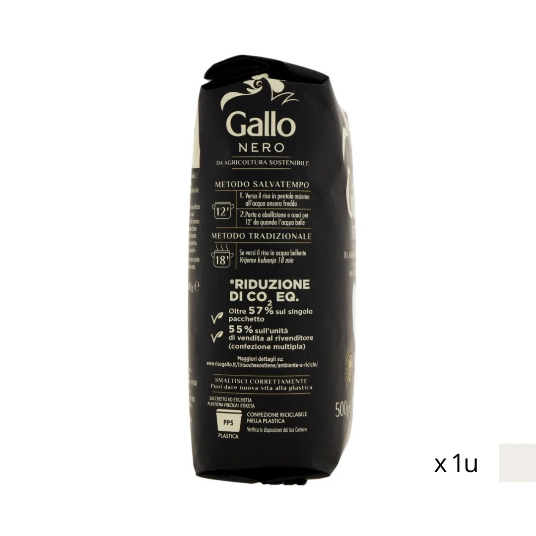 Arroz Negro 100% Integral Gallo 500g - Image 3