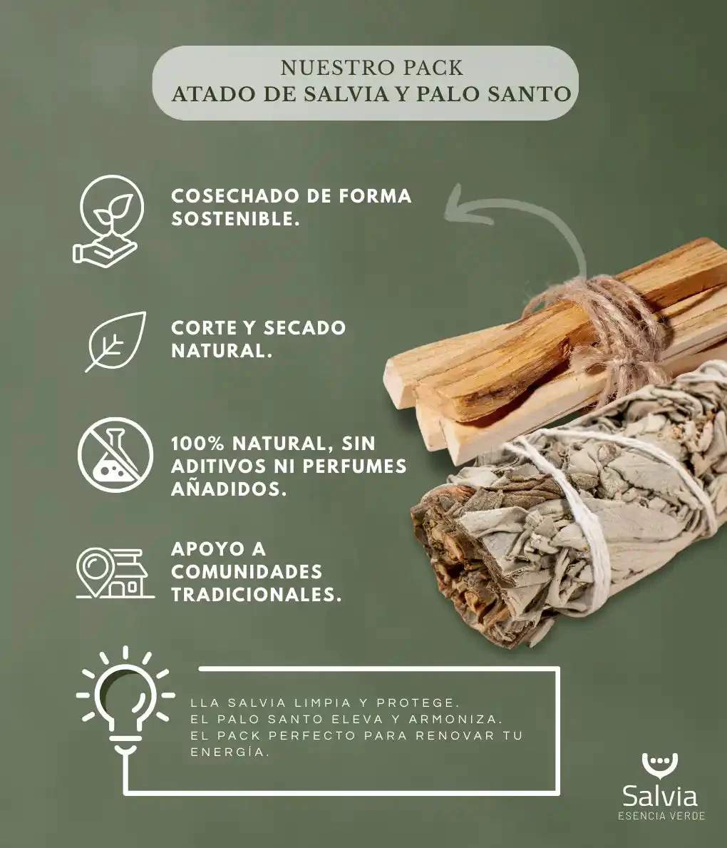 Atado De Salvia Blanca Ecológica | Frisafran 3uds - Image 5