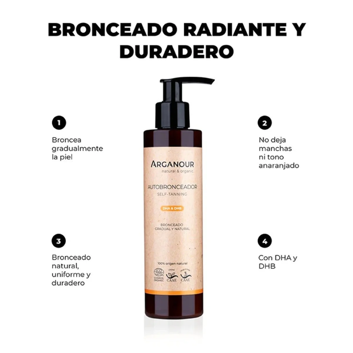 Autobronceador Arganour 200ml - Image 4