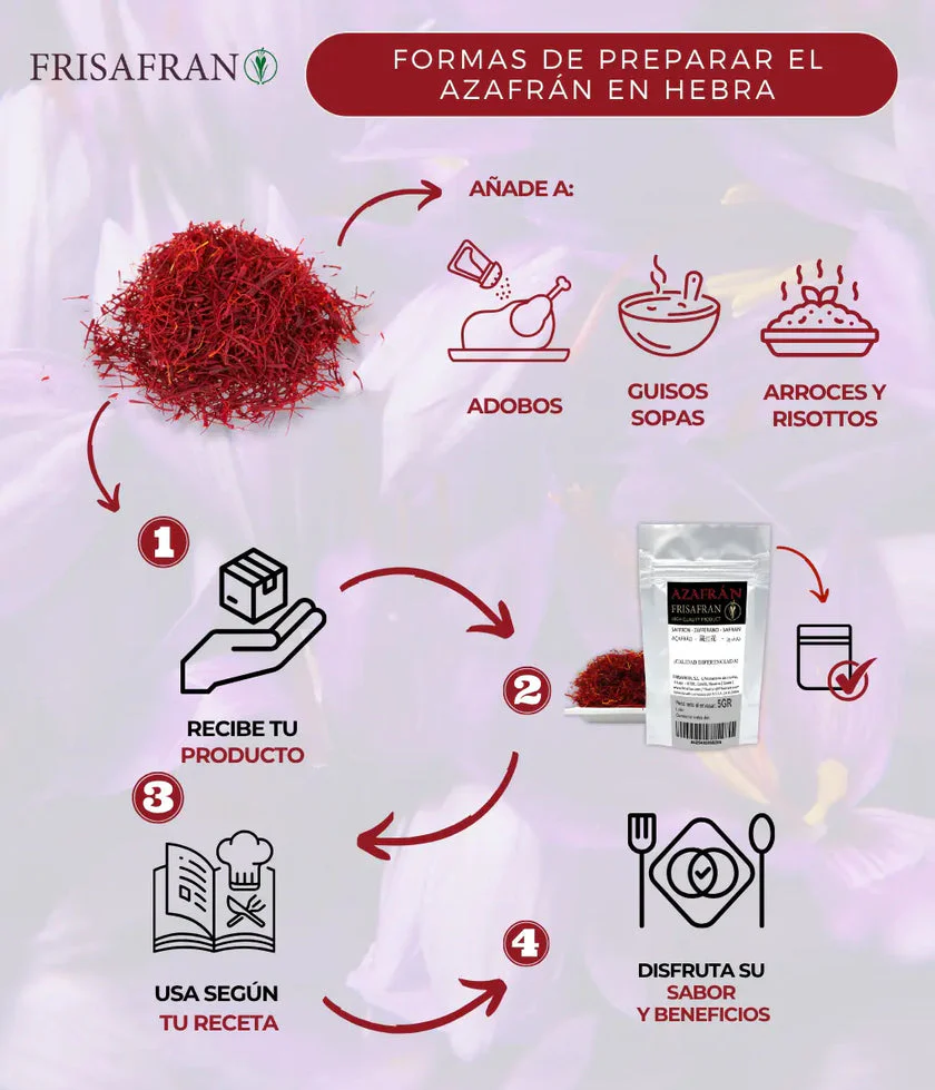 Azafrán En Hebra - Calidad Y Sabor | Frisafran 10 G - Image 3