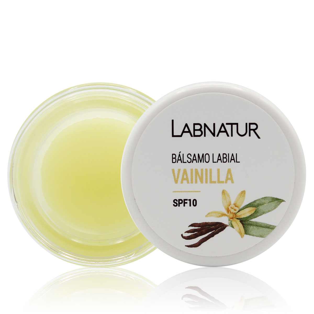 Bálsamo Labial Vainilla Labnatur | Hidratación Y Protección Labial | Labios Secos | Suavidad Y Aroma Dulce | 15 Ml