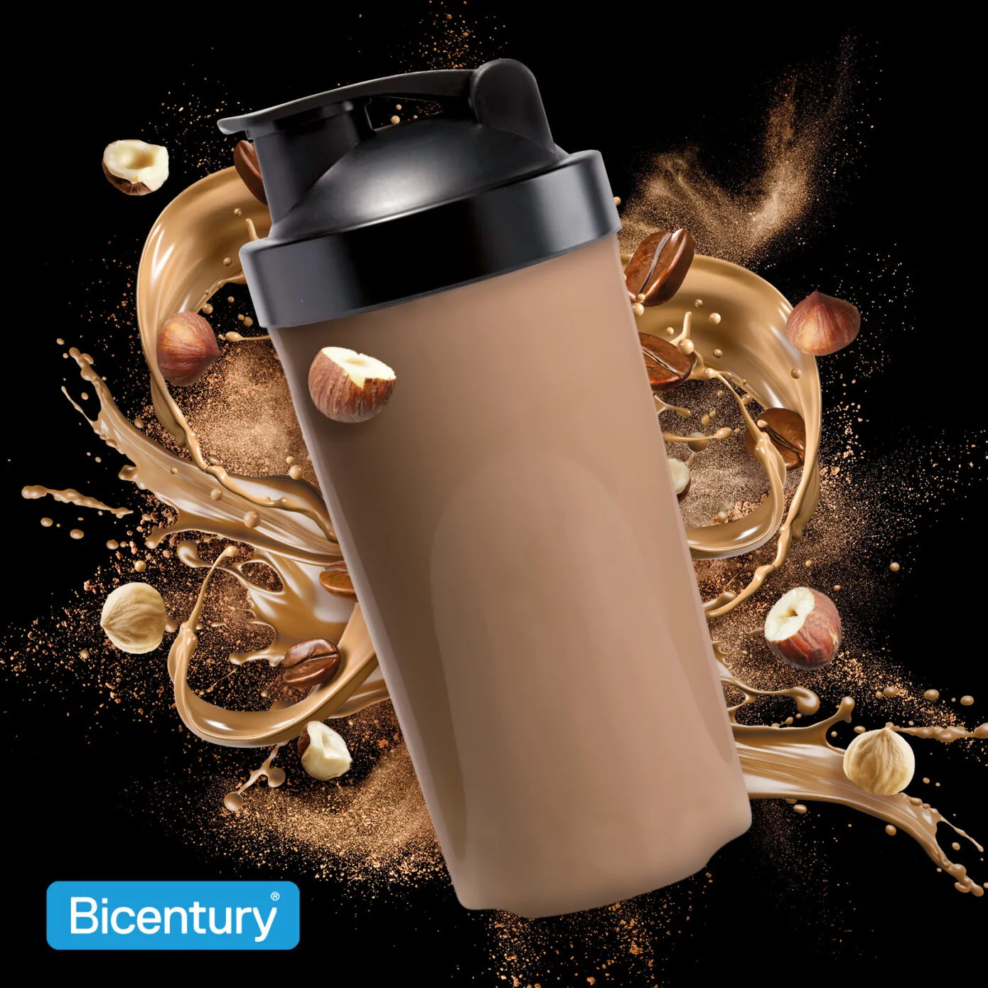Batido Proteína Moka Avellana BICENTURY 340g - Image 2