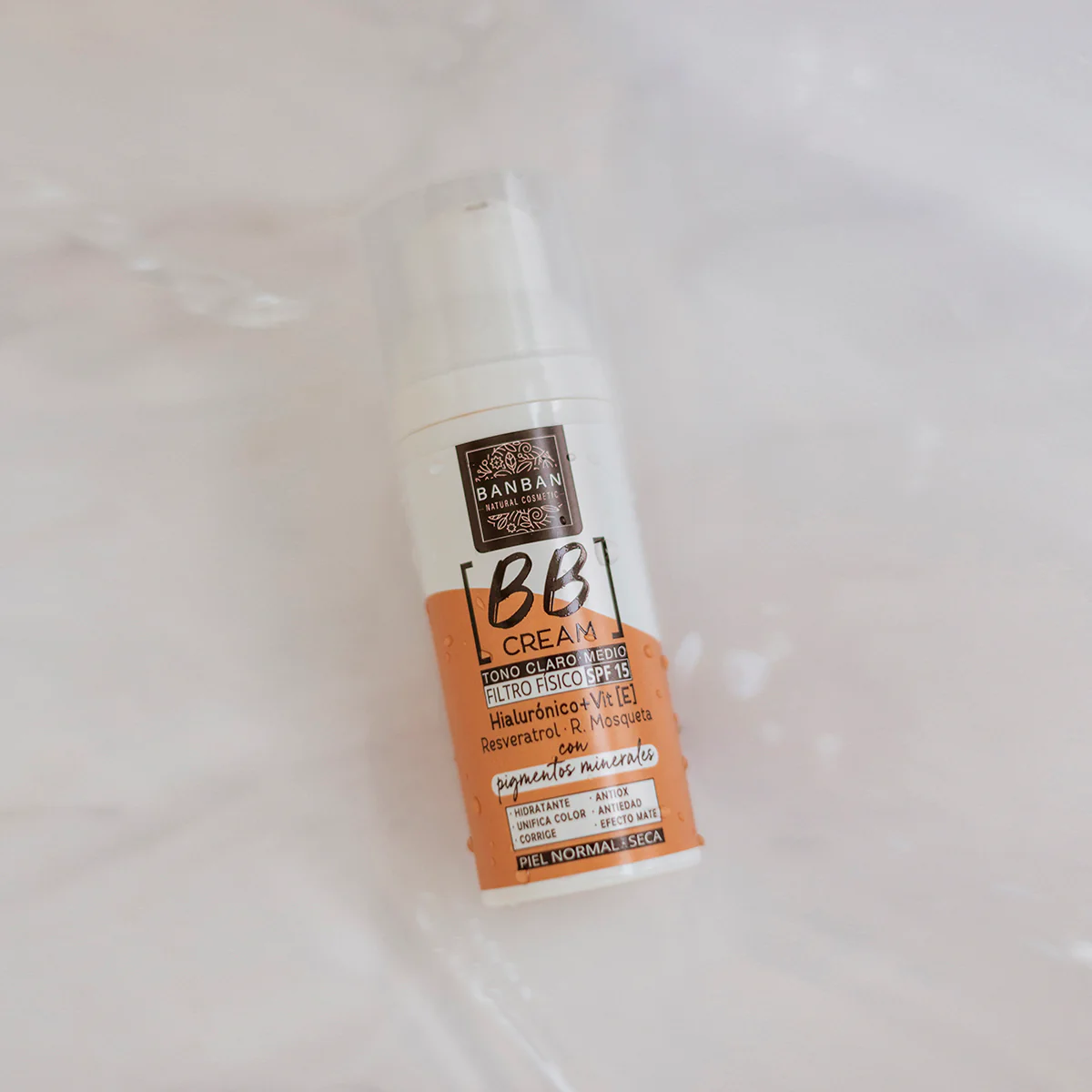 BB Cream Tono Claro Medio SPF15 50ml Banban - Image 5