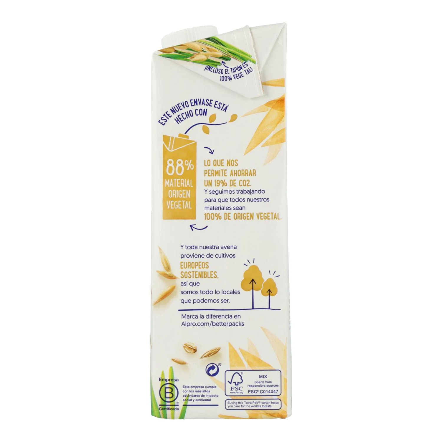 Bebida de Avena Alpro 1 Litro - Image 2