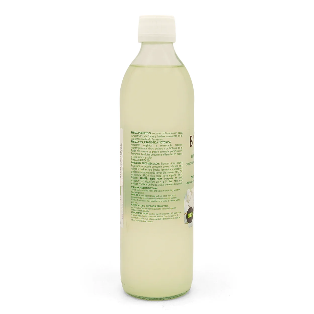 Bebida Probiótica Agua Menta Y Jengibre Eco Bionsan 500ml - Image 3