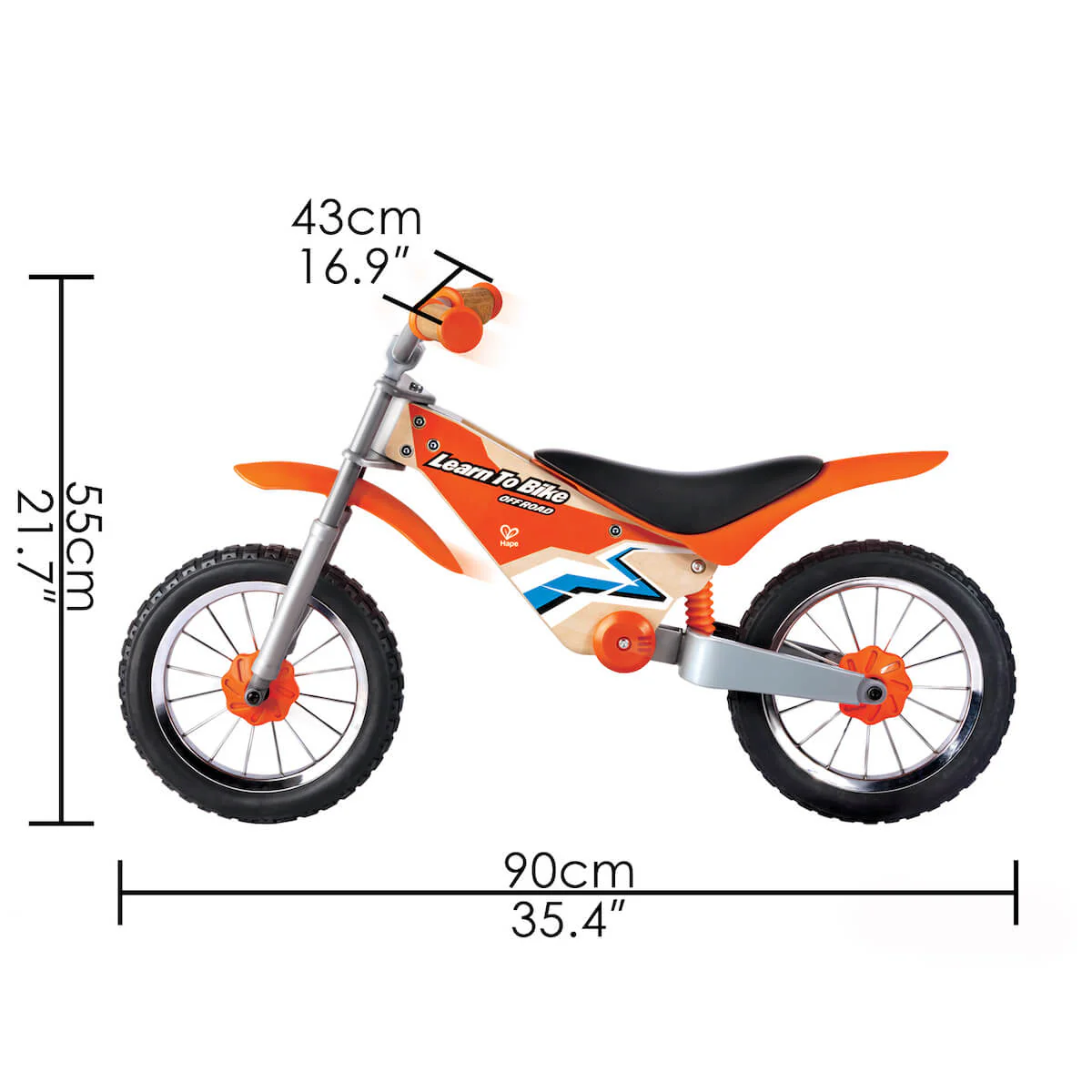 Bicicleta Equilibrio Cross Hape - Image 4