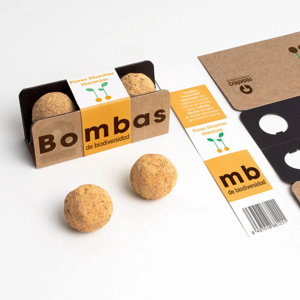 Bombas De Biodiversidad (flores Silvestres Naranjas) - Image 2