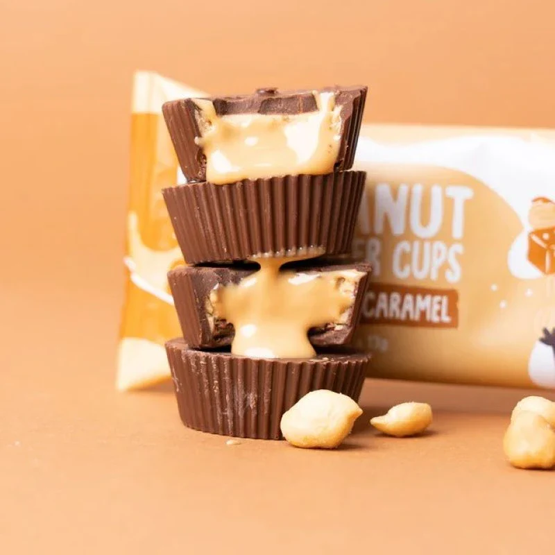 Bombones Rellenos De Crema De Cacahuete Con Caramelo Salado Bett'r 39g Bio - Image 3
