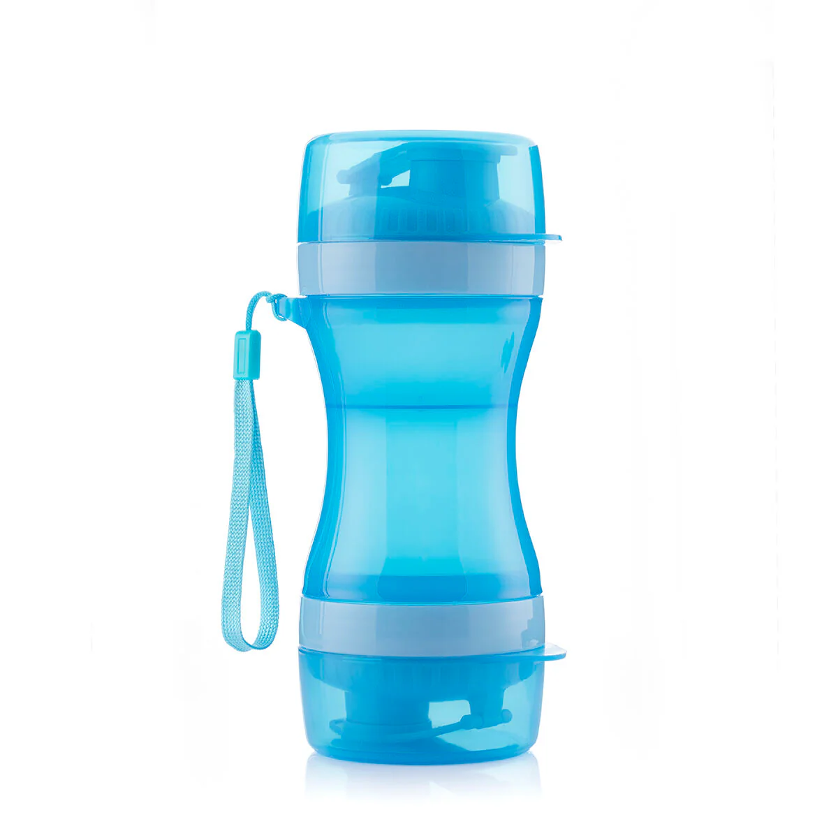 Botella Con Depósito De Agua Y Comida Para Mascotas 2 En 1 Pettap Innovagoods / Vetonek - Image 6