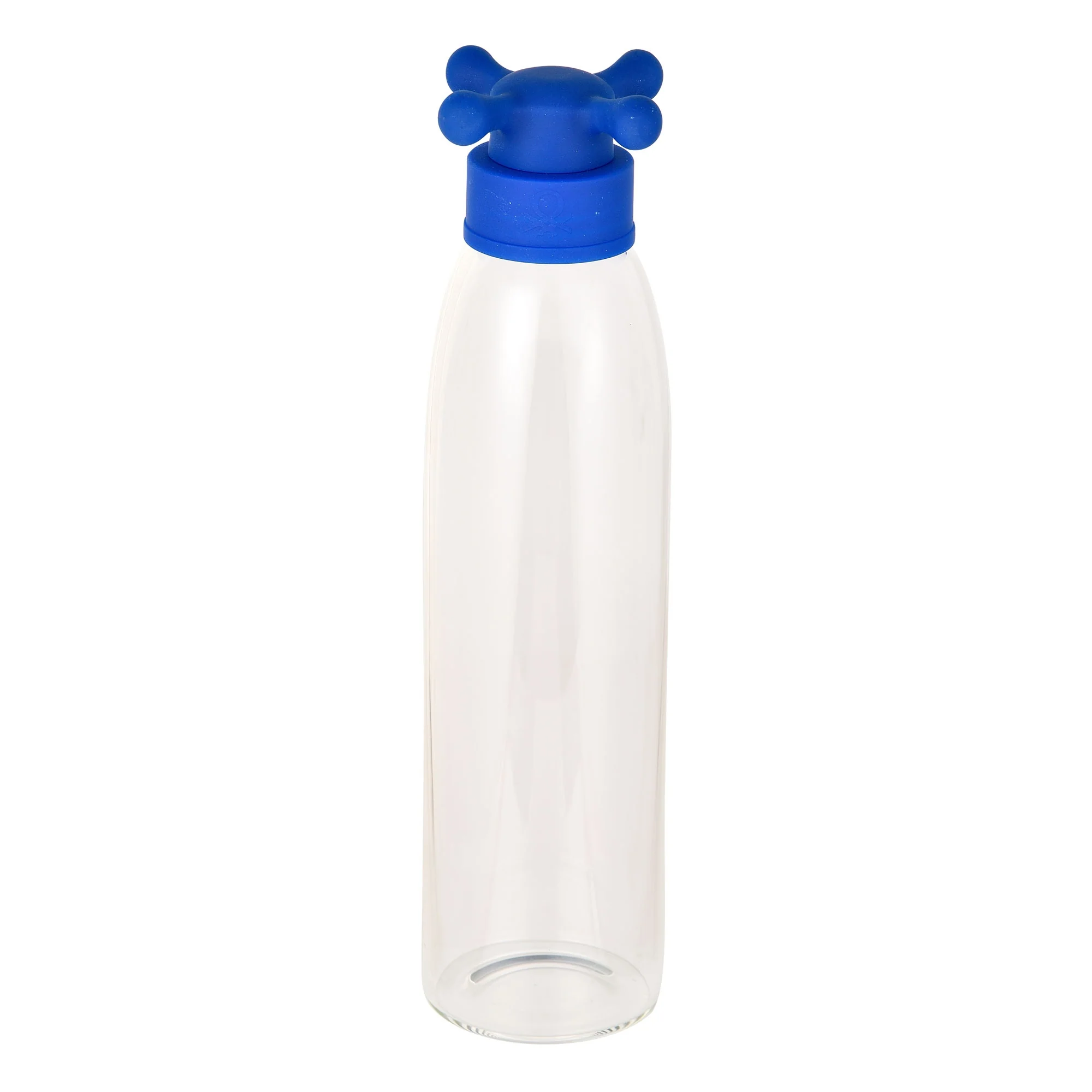 Botella De Agua 500ml Borosilicato Tapa Azul De Grifo Colección Rainbow - Image 2