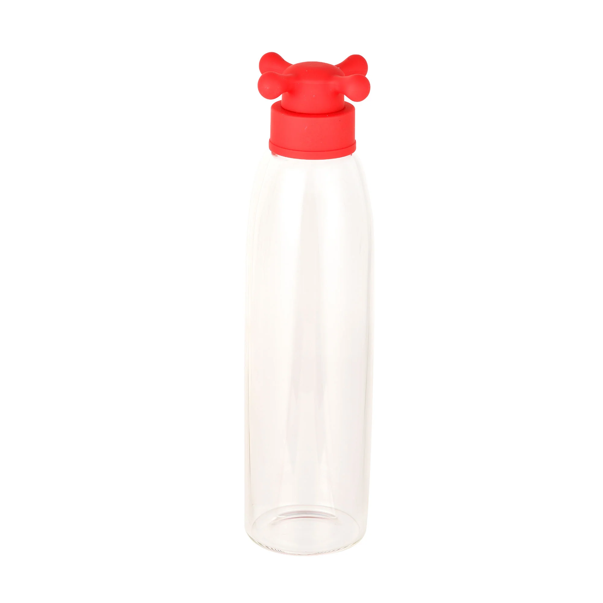 Botella De Agua 500ml Borosilicato Tapa Rojo De Grifo Colección Rainbow - Image 2
