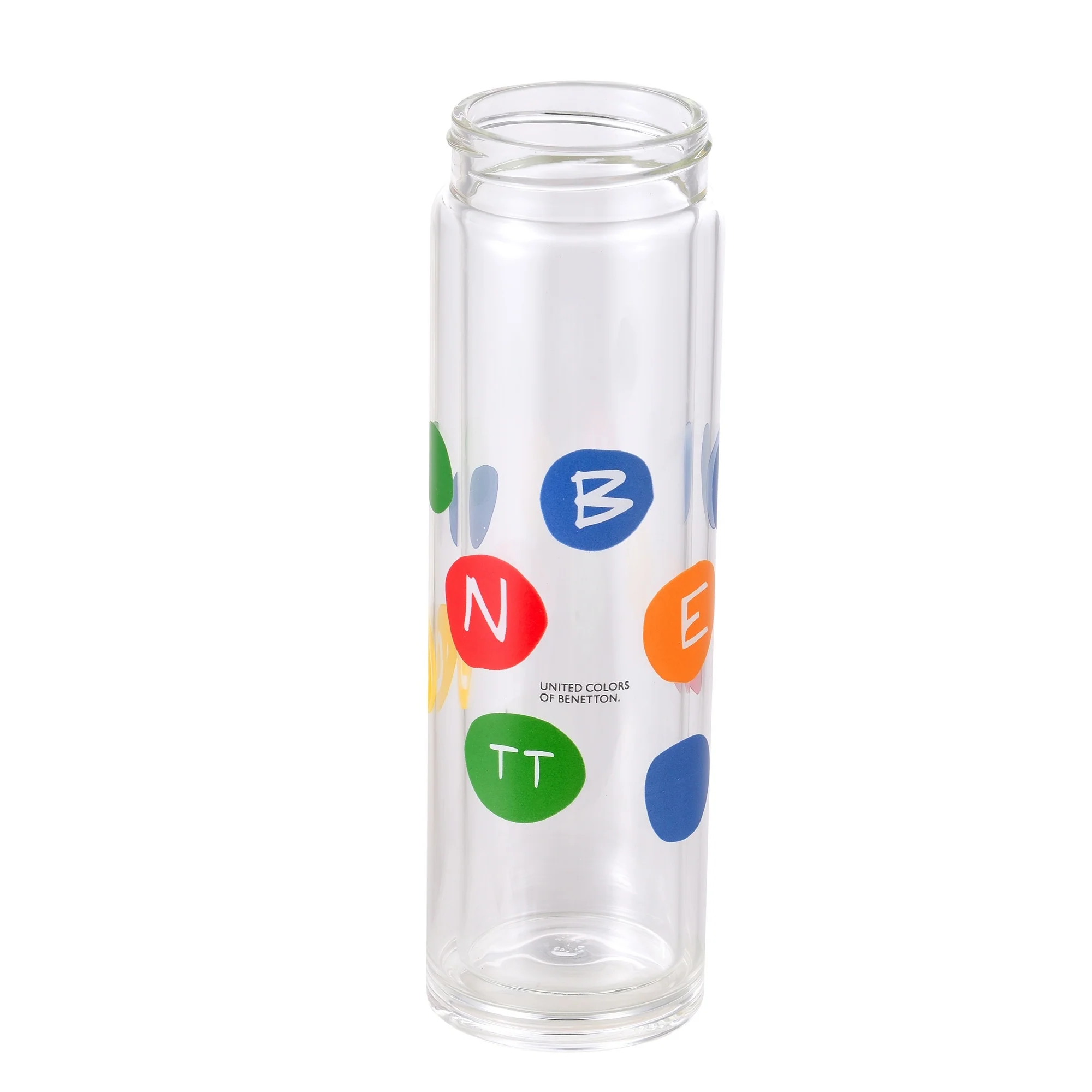 Botella De Agua De Doble Pared 350ml Borosilicato Black & White Be - Image 4