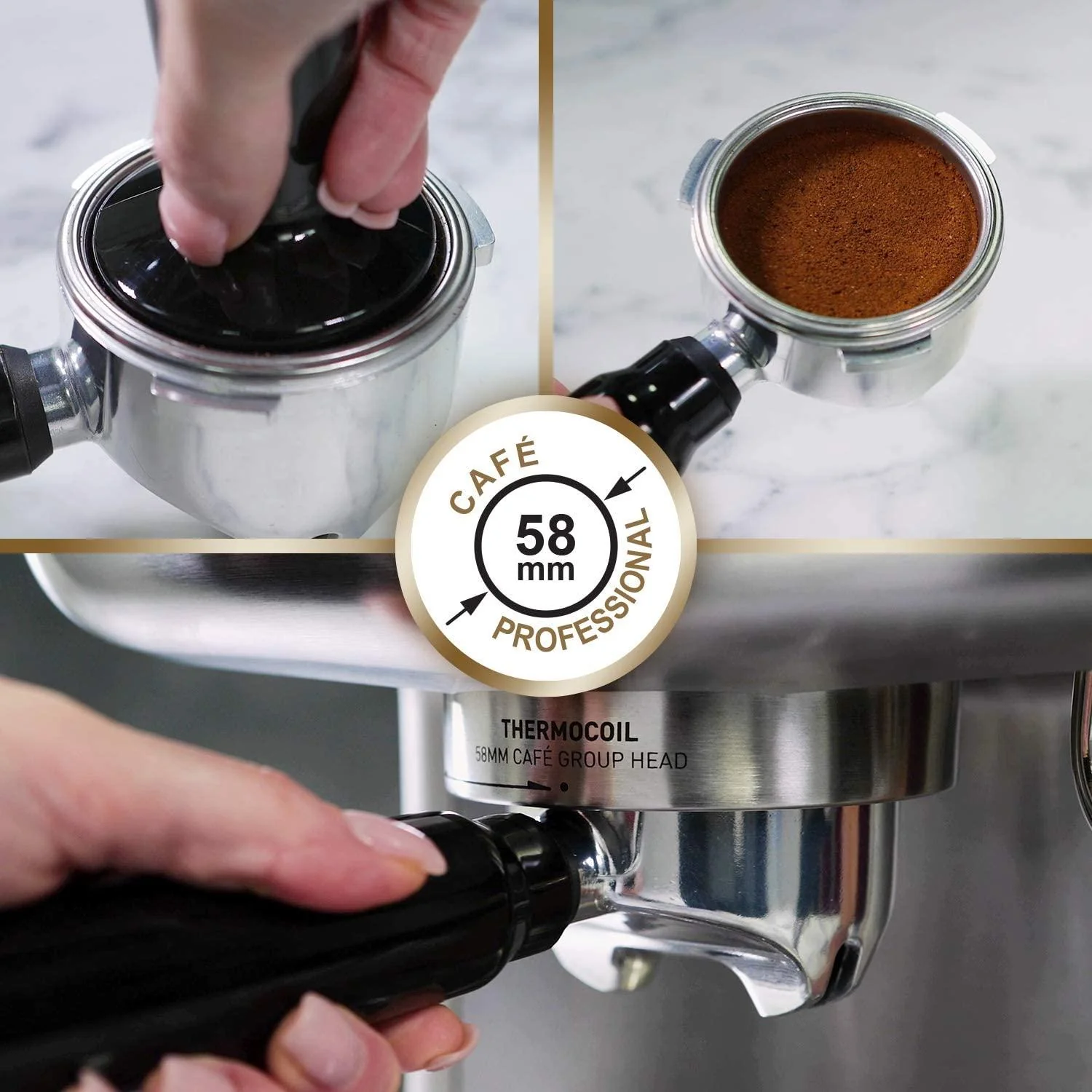 Breville Mini Barista Cafetera Expresso 15 Bares (Reacondicionado) - Image 3