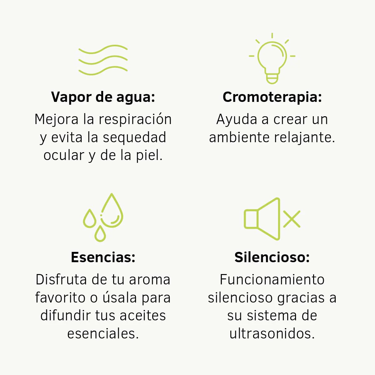 Brumizador Ultrasónico 100 ml SYS Aromas | Humidificador Compacto | Difusor Aromaterapia | Luz Led - Image 3