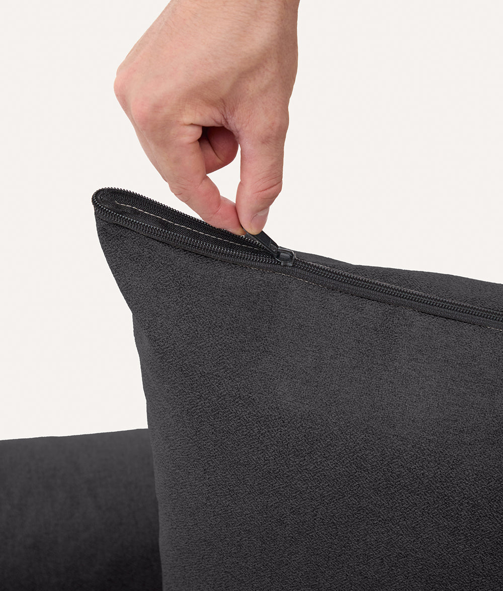 Cafide Cama De Material Reciclado Para Perro Con Tejido Basic Antracita. Modelo Snozy. - Image 4