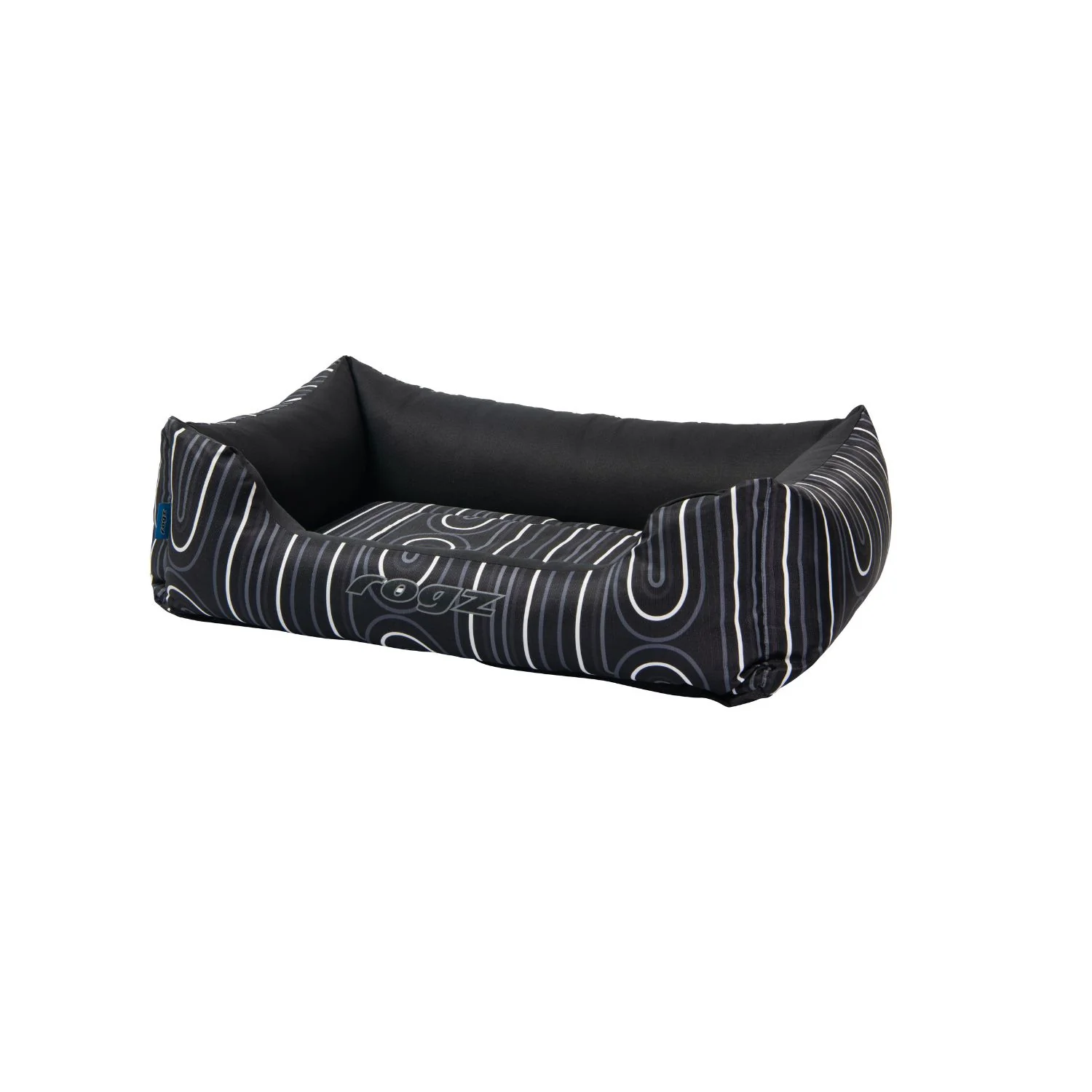 Cama Para Perro Rogz Graphix 90x59x29cm Estampado Arcos Talla L (21-40kg)