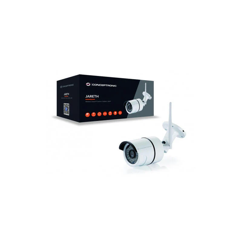 Camara Ip Conceptronic Jareth01w 1080p Qr Led Exterior / Interior Wifi Cloud Compatible Con Alexa - Image 4