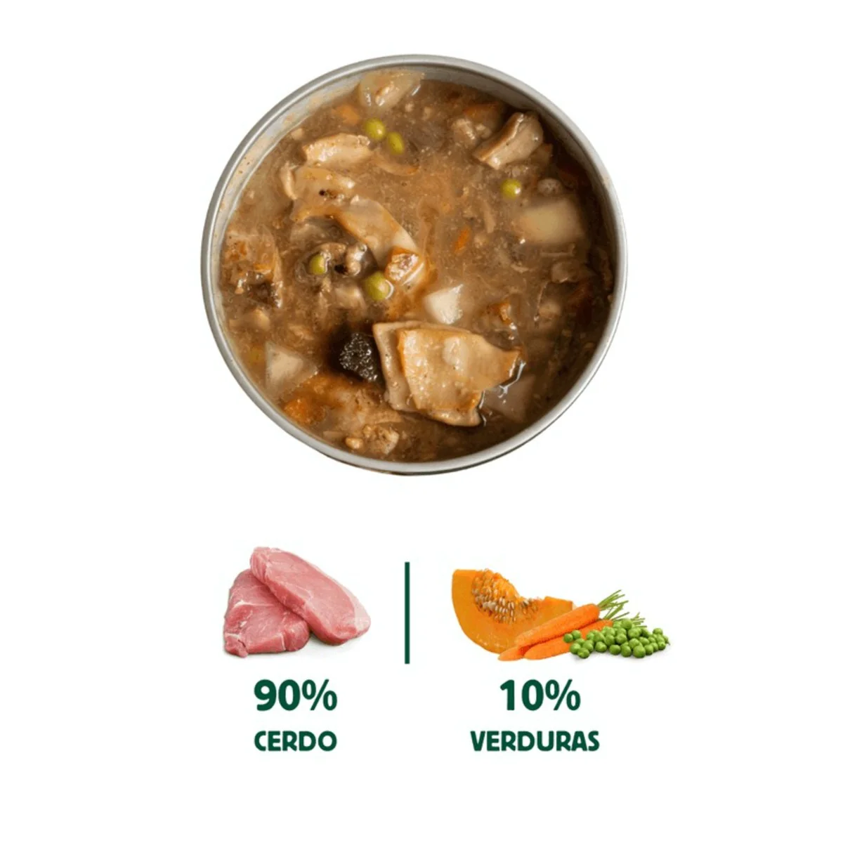 Cazuelas Caseras Cerdo y Calabaza Wild Balance 280g - Image 3