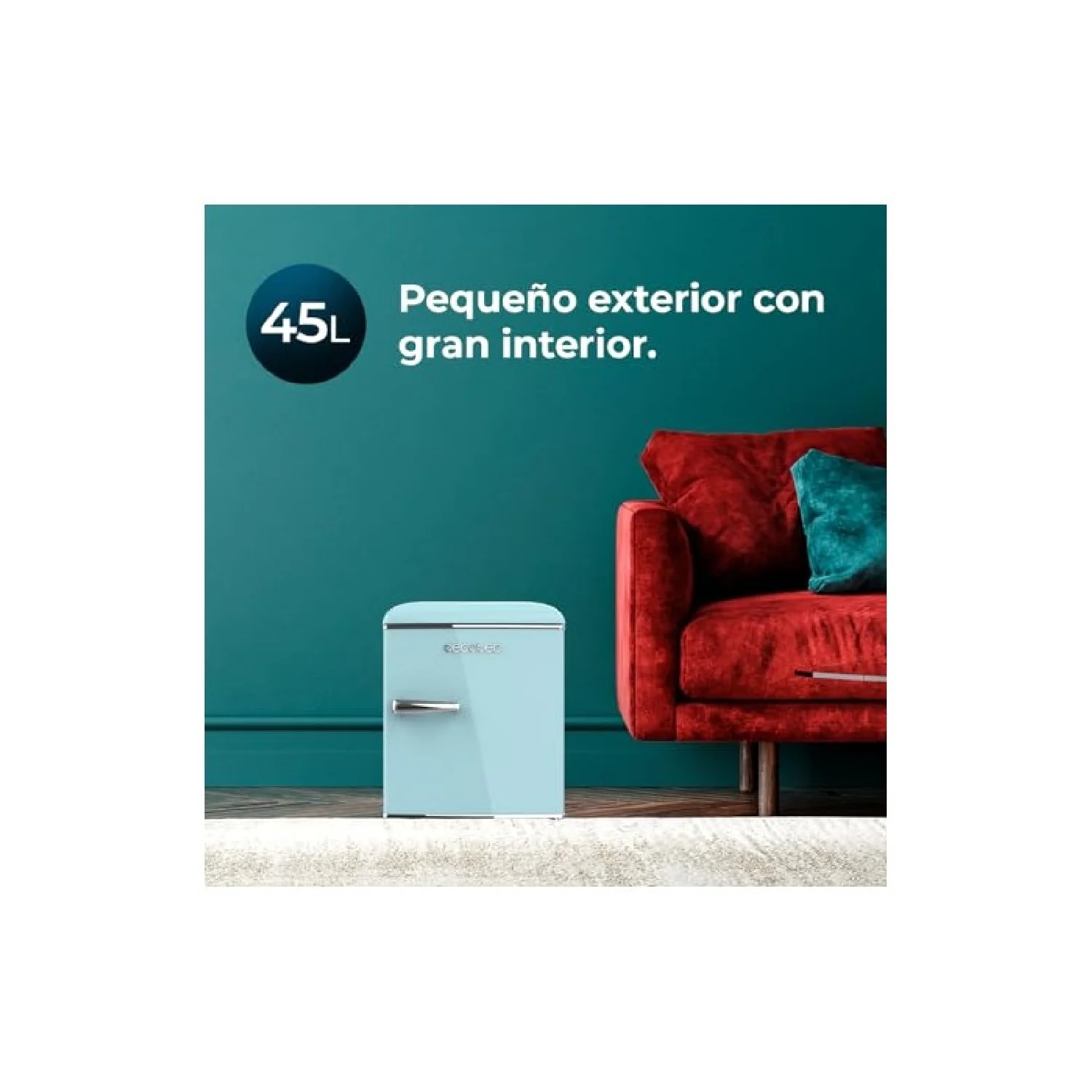 Cecotec Frigorífico Retro Bolero Coolmarket Tt Origin 45 Blue E Cecotec - Image 3
