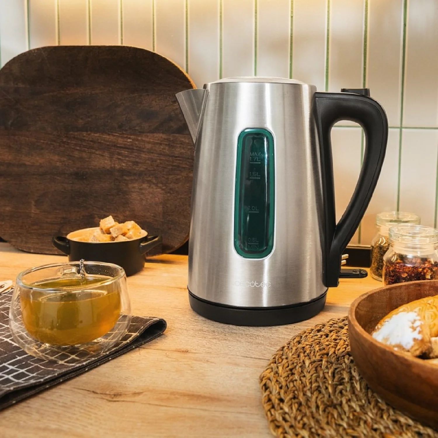 Cecotec Hervidor De Agua Thermosense 210 Steel - Image 3
