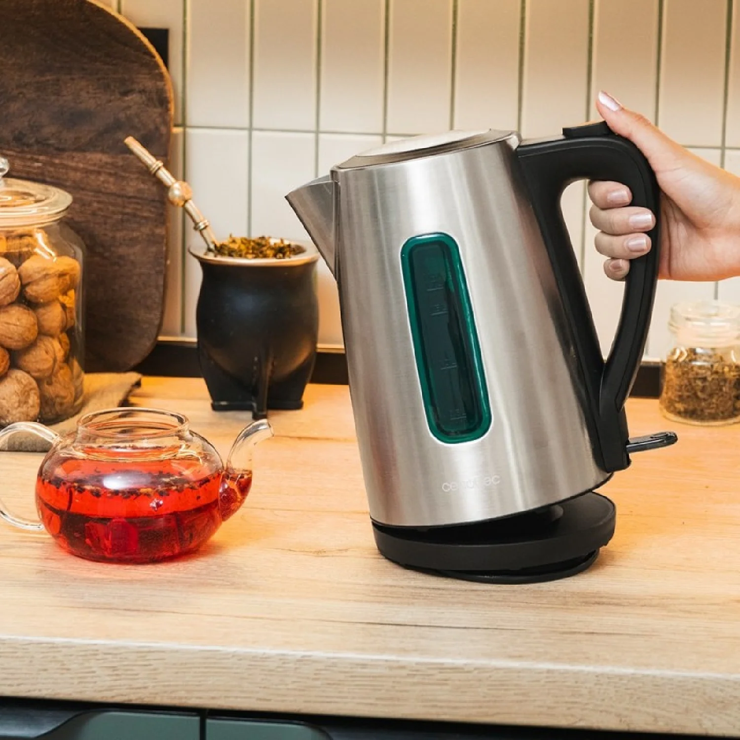 Cecotec Hervidor De Agua Thermosense 210 Steel - Image 5