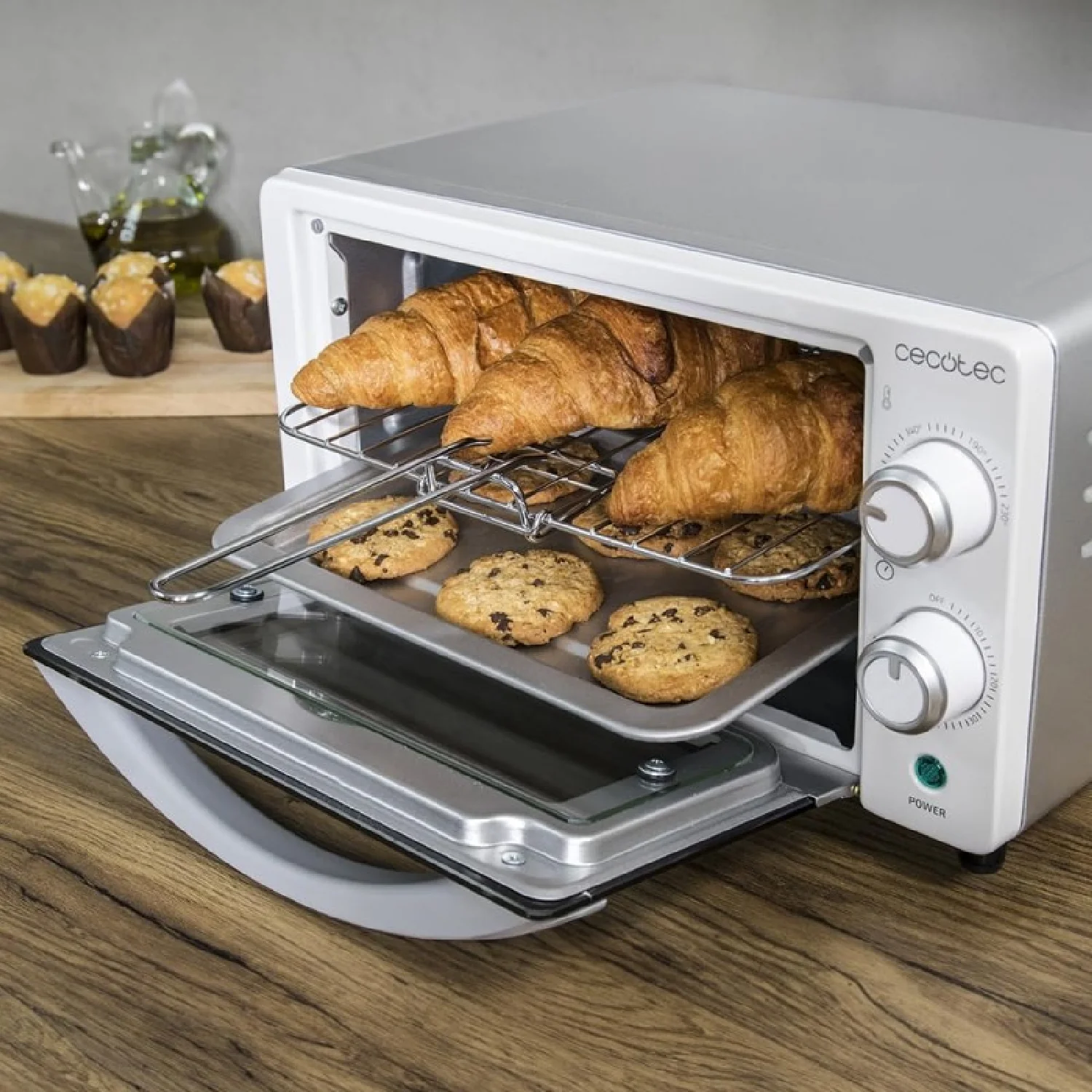 Cecotec Horno De Sobremesa Horno De Sobremesa Bake&toast 1090 White - Image 3