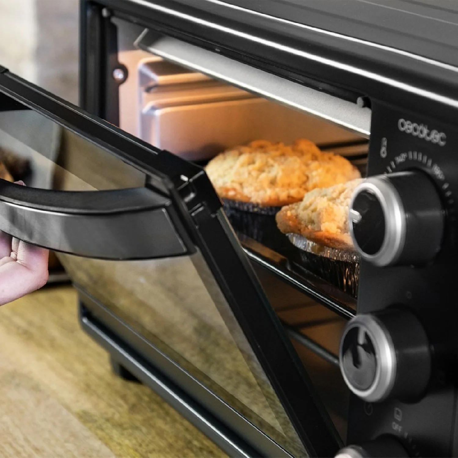 Cecotec Horno De Sobremesa Horno De Sobremesa Bake&toast 2300 Black - Image 4