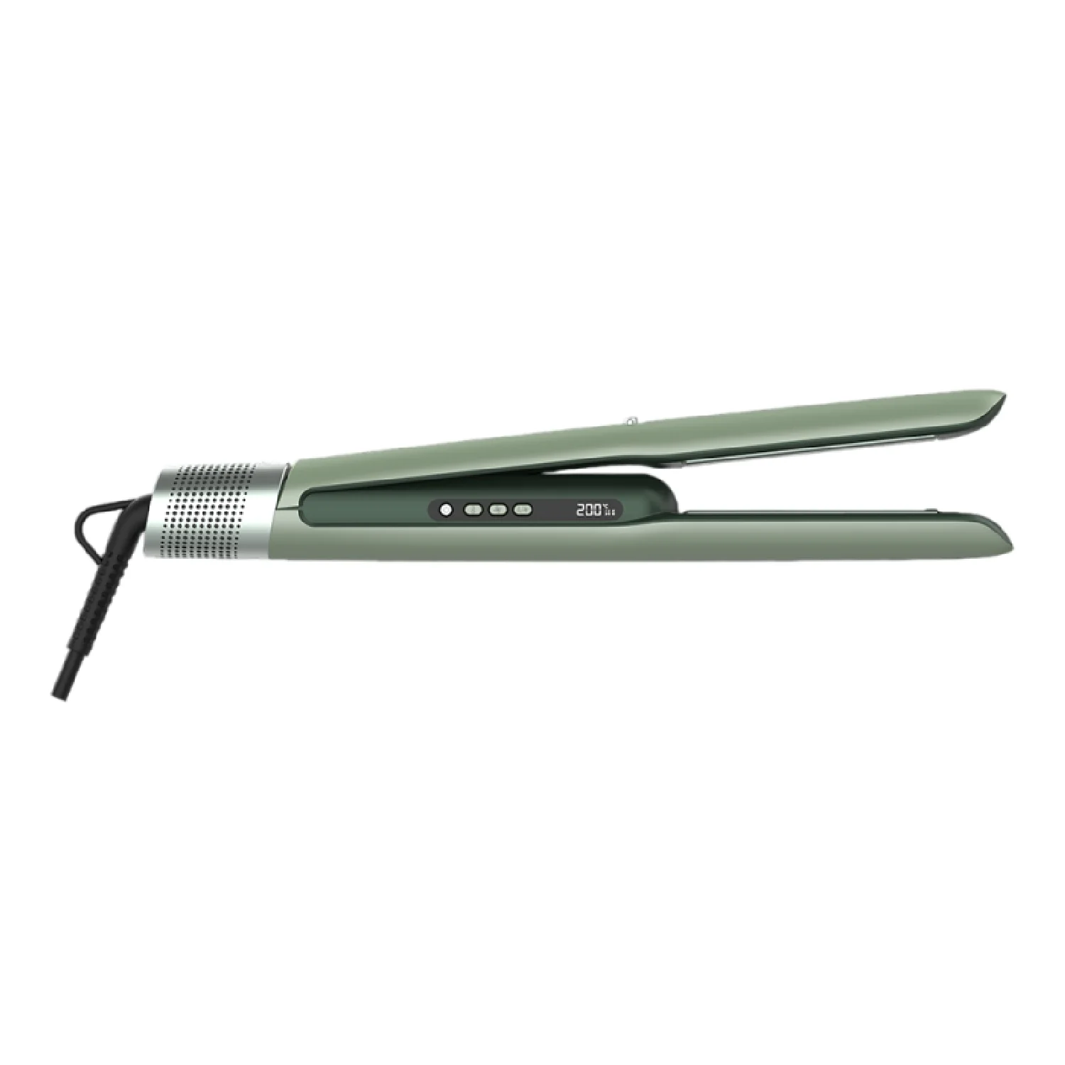 Cecotec Plancha De Pelo Con Aire Air Lisse Olive. 600w, Protege El Cabello, Tecnología Iónica, Keratina Y Aceite De Argá - Image 2