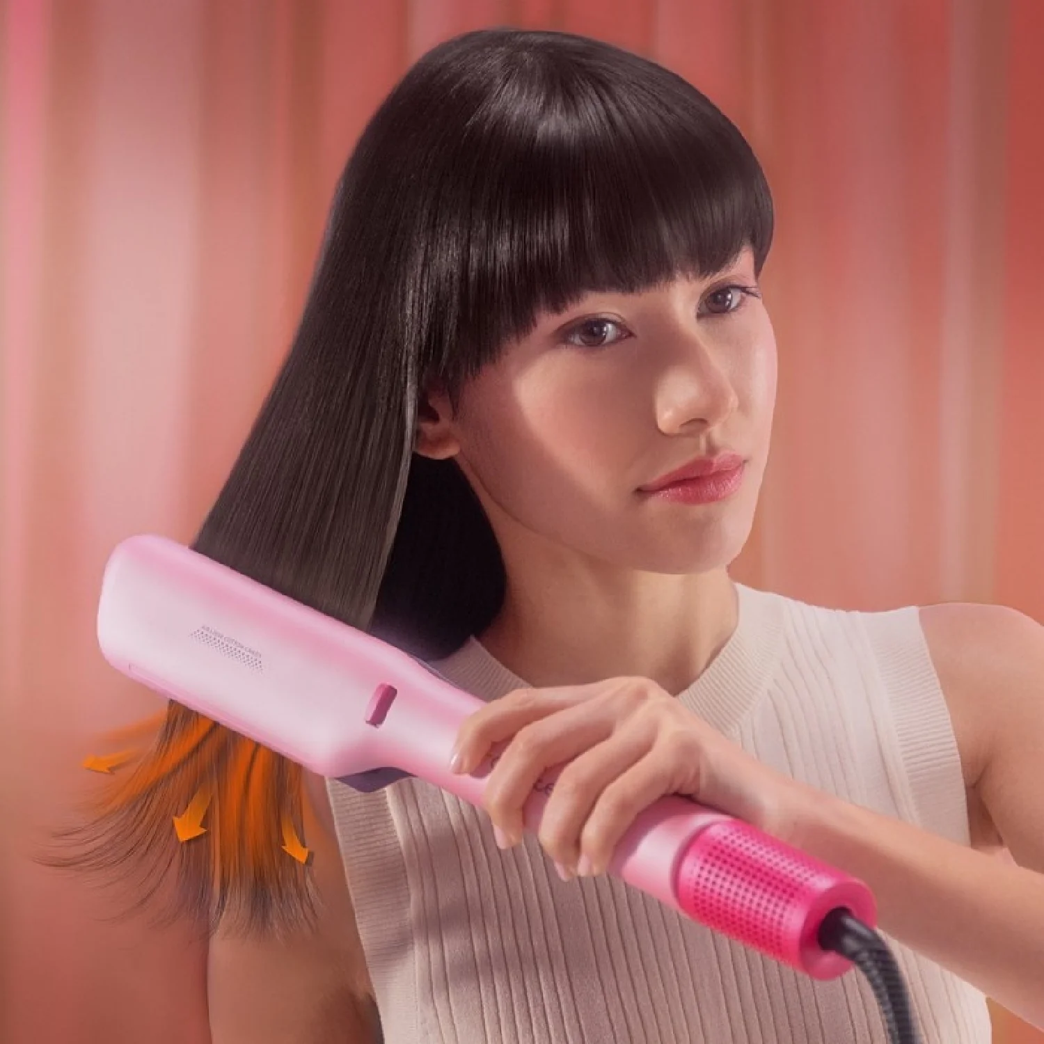 Cecotec Plancha De Pelo Con Aire Air Lisse Olive. 600w, Protege El Cabello, Tecnología Iónica, Keratina Y Aceite De Argá - Image 5