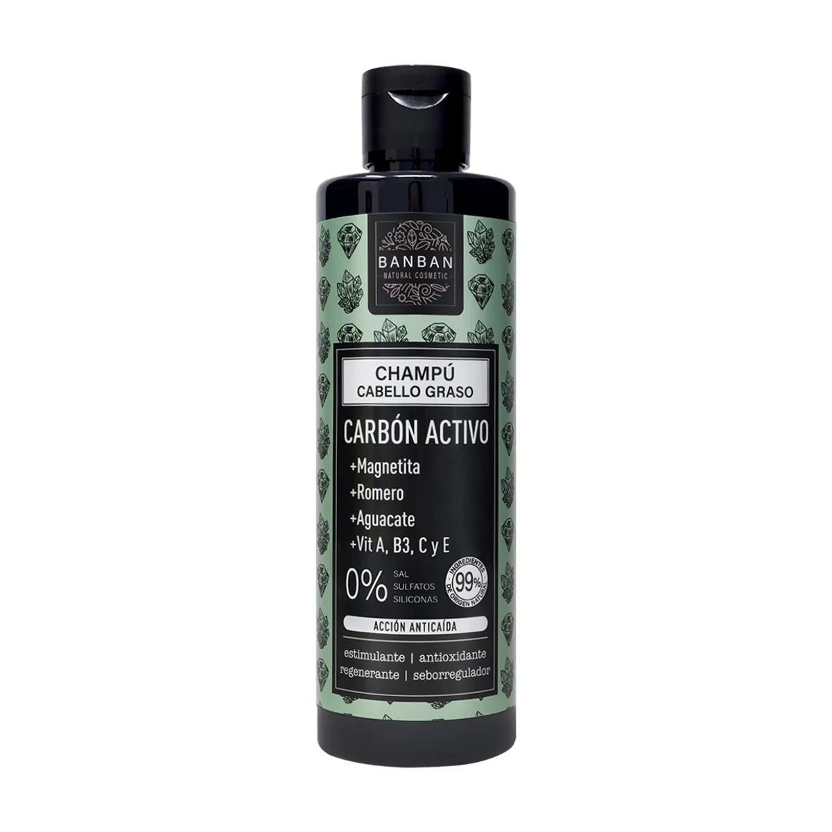 Champu Carbon Activo Anticaida 250ml Banban