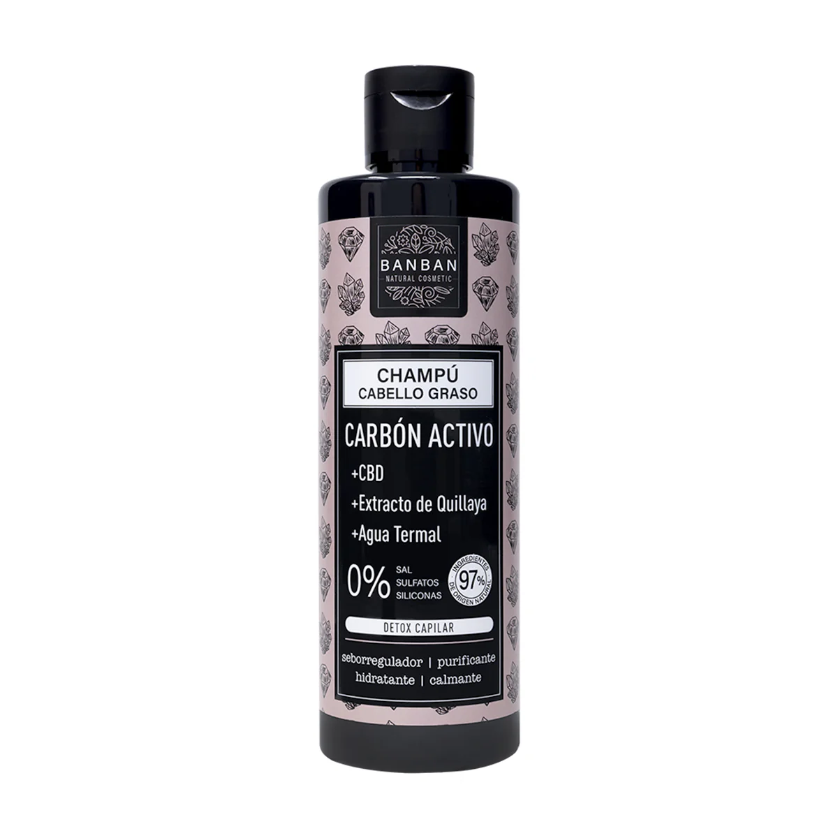 Champu Carbon Activo Detox Capilar 250ml Banban