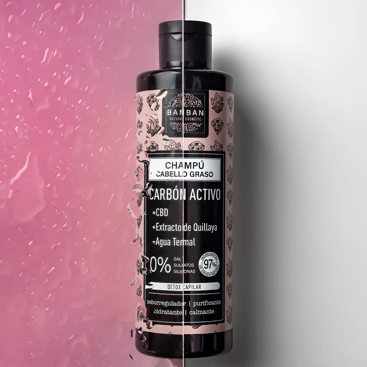 Champu Carbon Activo Detox Capilar 250ml Banban - Image 5