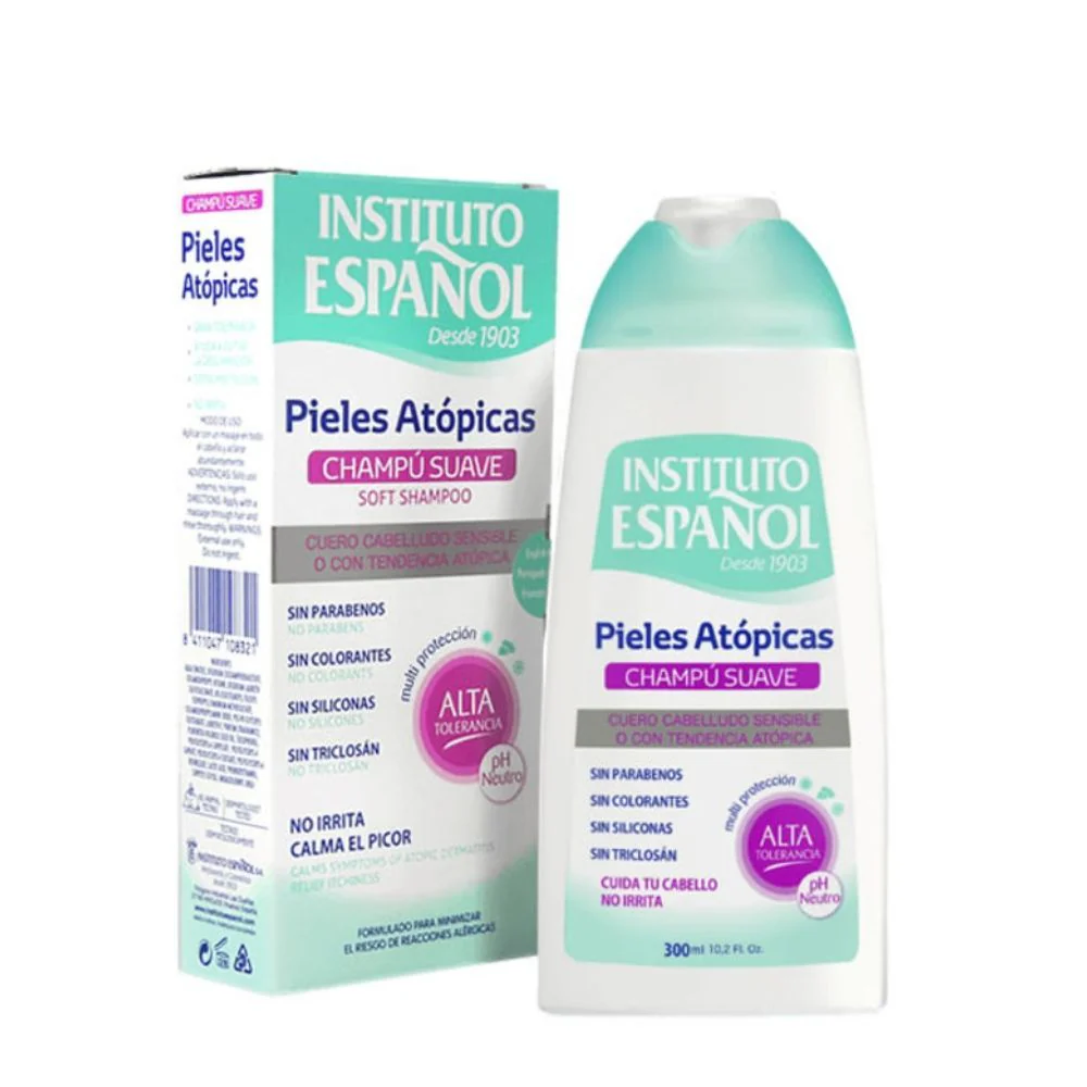 Champú Suave Pieles Atópicas Instituto Español 300ml - Image 3