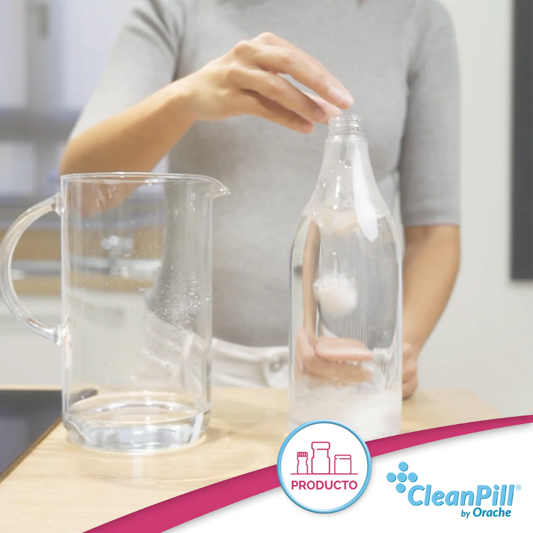 Clean Pill Refill - 4 Pastillas Desengrasantes Cocina, Aroma Limón - Image 4