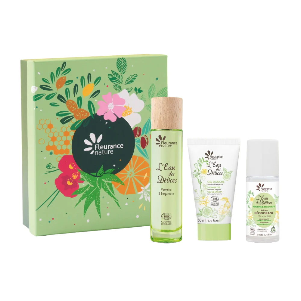 Cofre Eau Des Délices Verbena & Bergamota (perfume 50ml - Gel 50ml - Desodorante 50ml) - Día de la Madre - Image 2