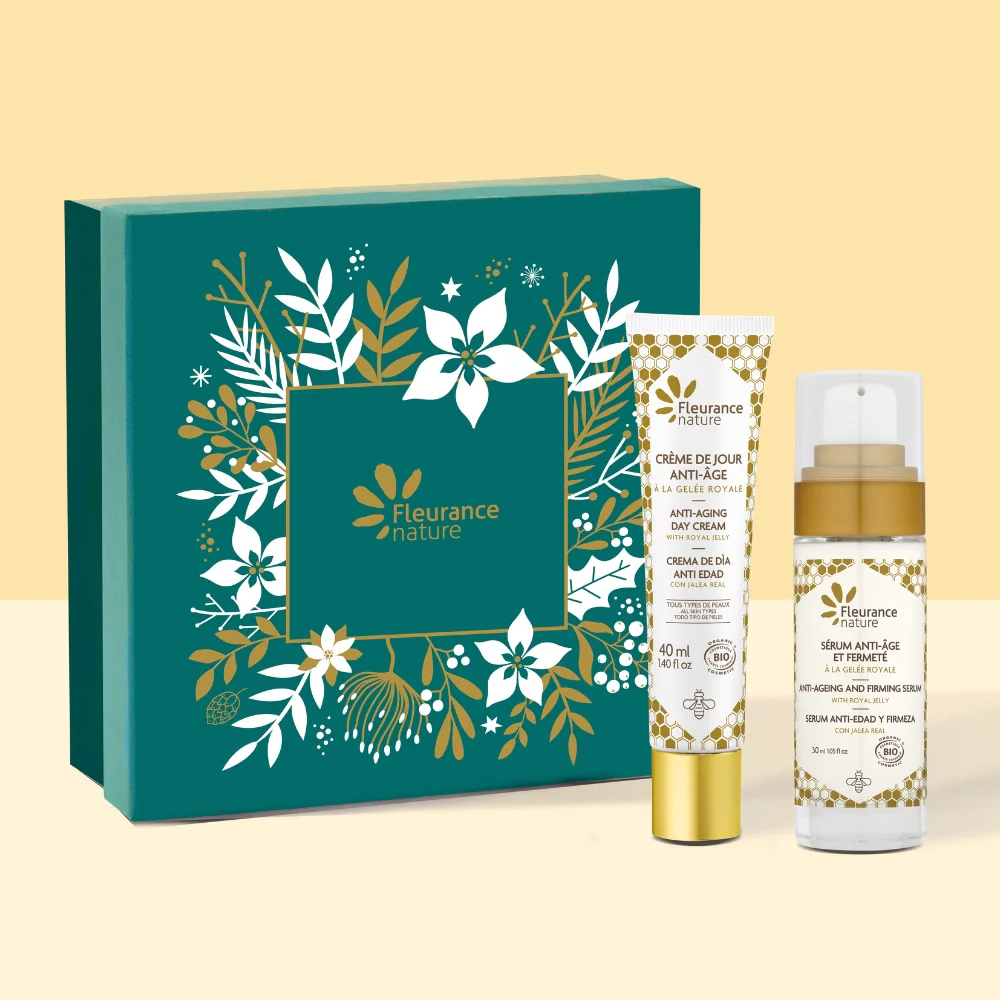 Cofre Facial Royal Nectar (crema De Día Antiedad 40ml - Sérum Firmeza 30ml) - Día de la Madre