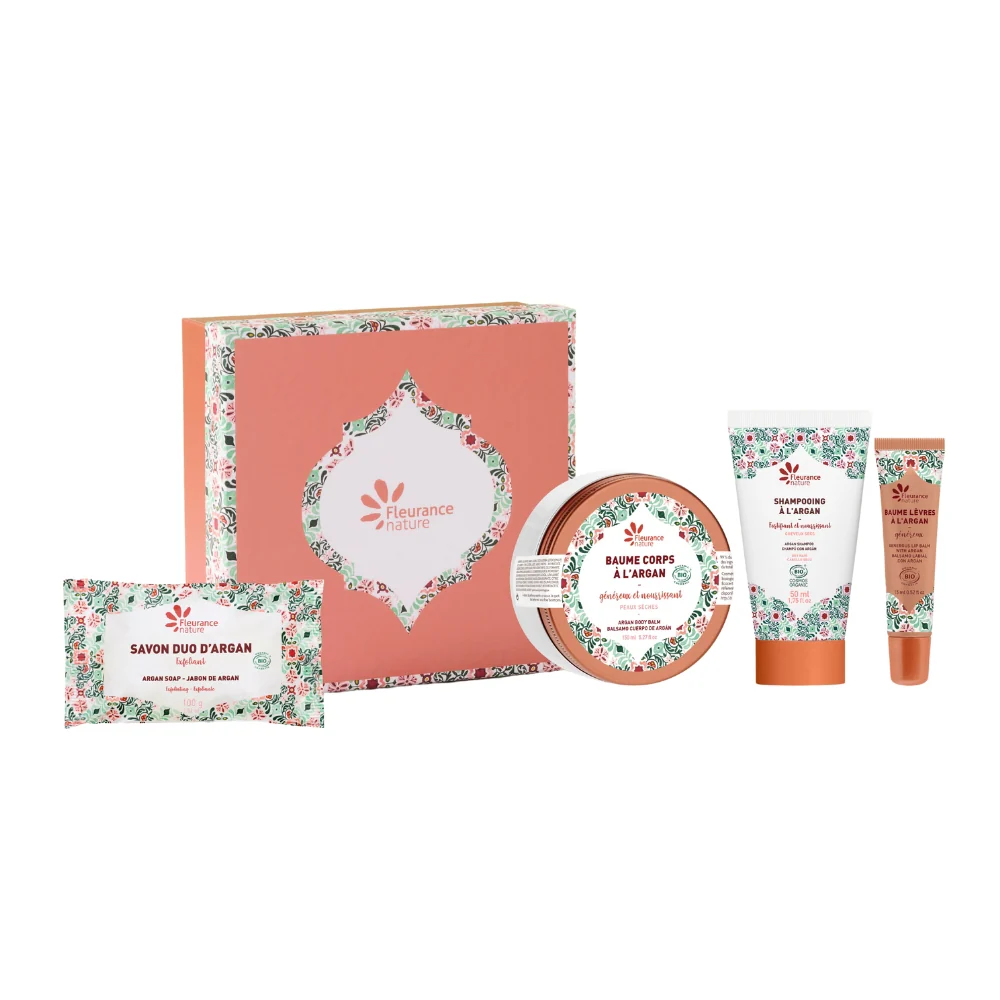 Cofre Secretos De Argán (bálsamo Corporal 150ml - Bálsamo Labial 15ml - Champú 50ml - Jabón Exfoliante 100g) - Image 2