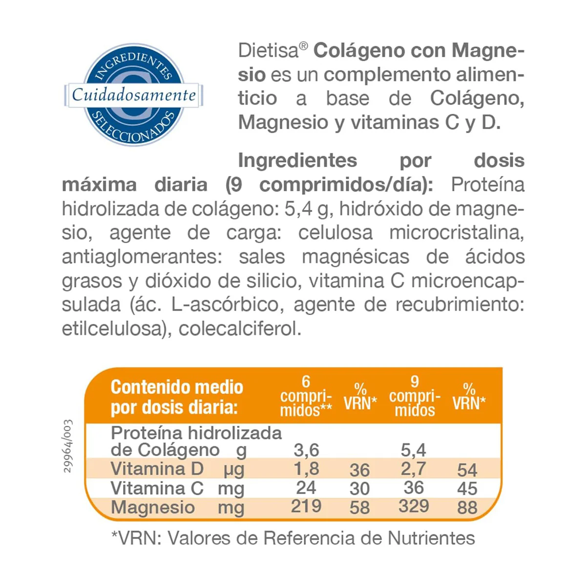 Colágeno DIELISA 450 Comprimidos - Image 2