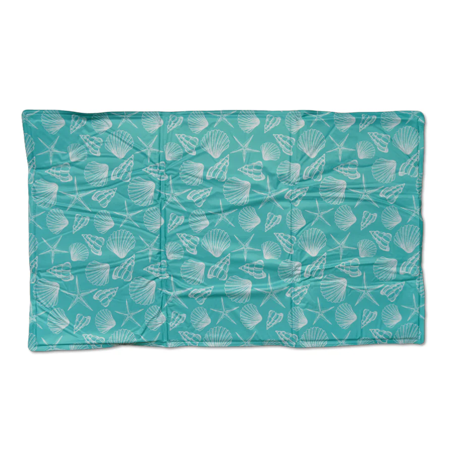 Colchoneta De Gel Refrescante Para Perro Talla Xl De 100x60cm Con Estampado Veraniego Pacifico Wuapu - Image 4
