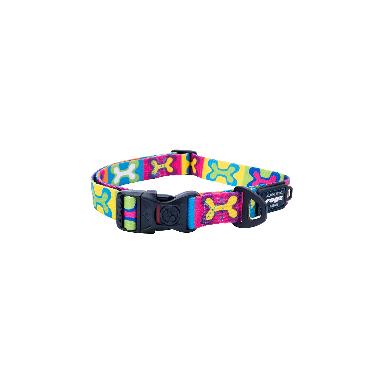 Collar Para Perro, Modelo Fusion De Rogz, Estampado Pop Art. Talla S (8-14kg) - Image 3