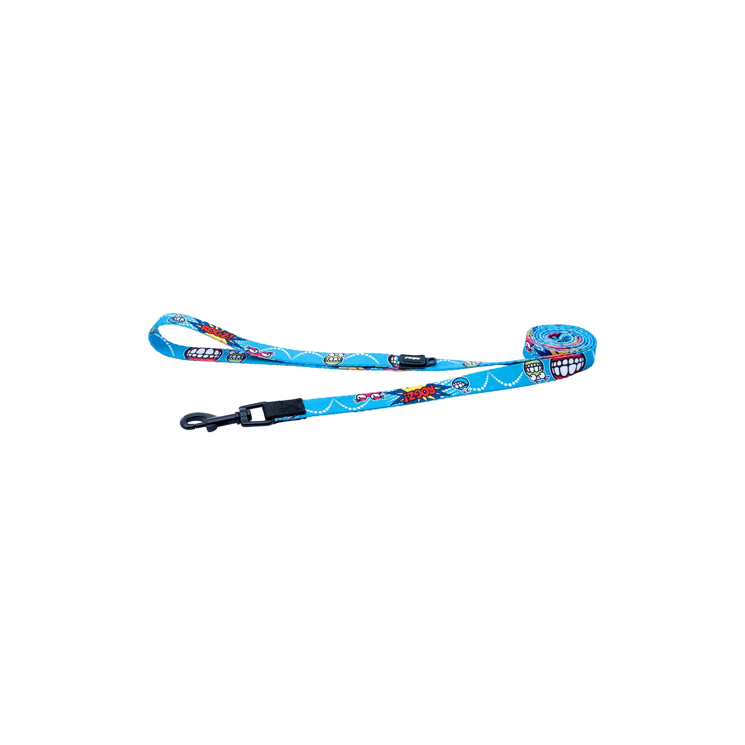 Correa Para Perro, Modelo Fusion De Rogz, Estampado Comic Azul. Talla L (21-40kg) - Image 2