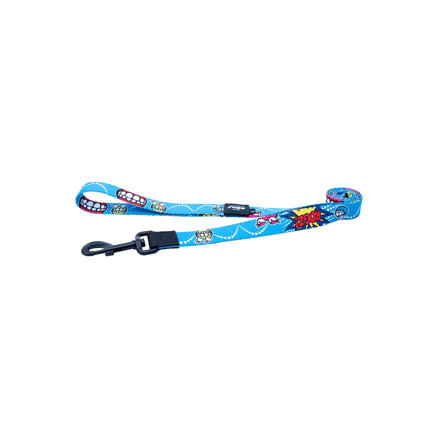 Correa Para Perro, Modelo Fusion De Rogz, Estampado Comic Azul. Talla M (12-22kg) - Image 4