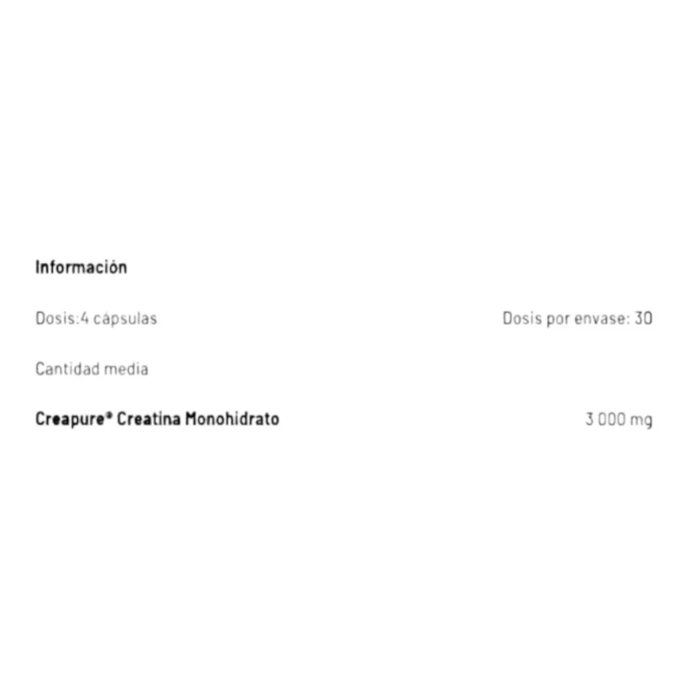 Creatine Creapure Capsules 300 Caps - Image 2