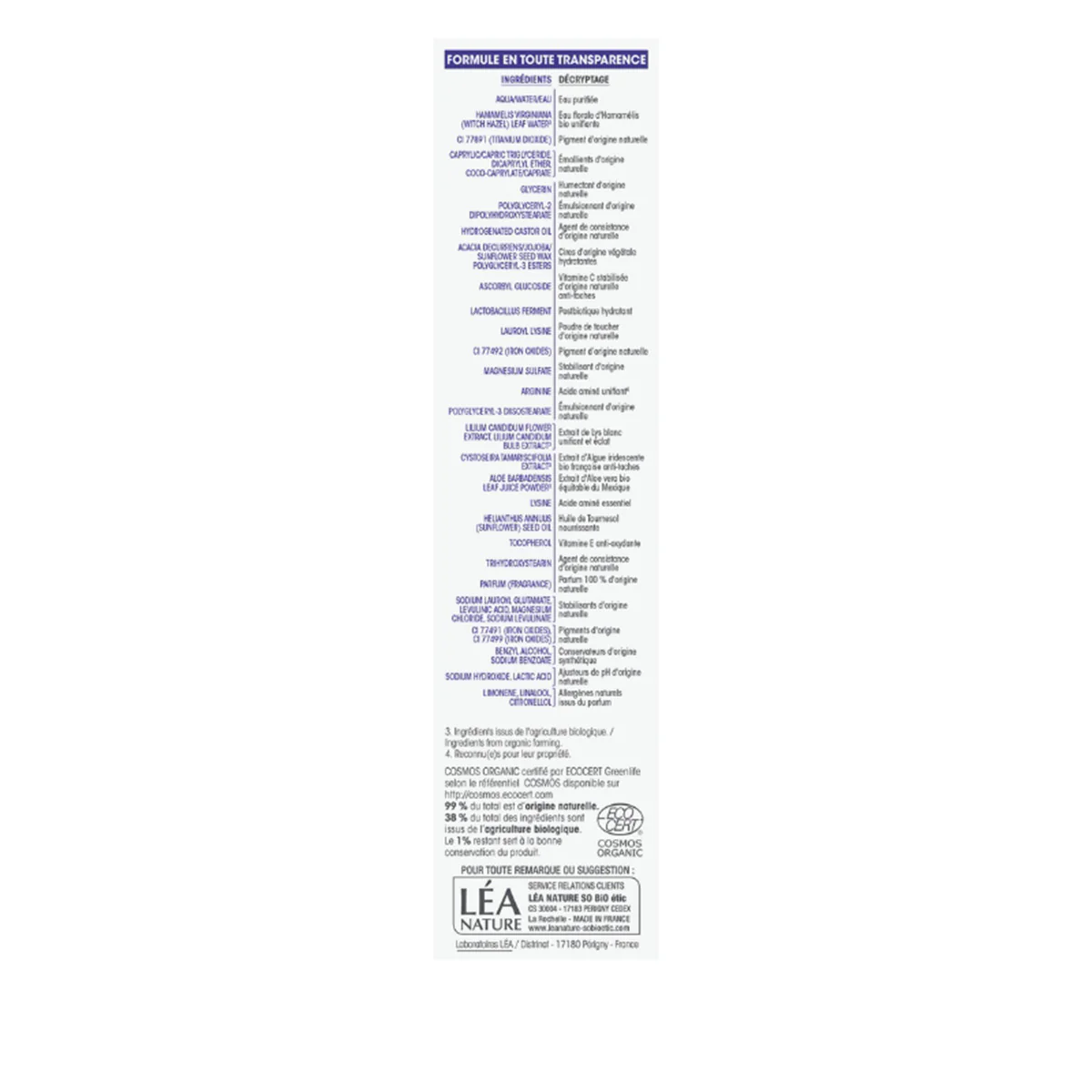 CREMA BB SPF 10 LUMI'LYS [C] ANTIMANCHAS EXPERT,  SO'BIO, 40 ml - Image 2